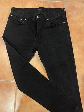 Club Monaco Men's Black Skinny Jeans
